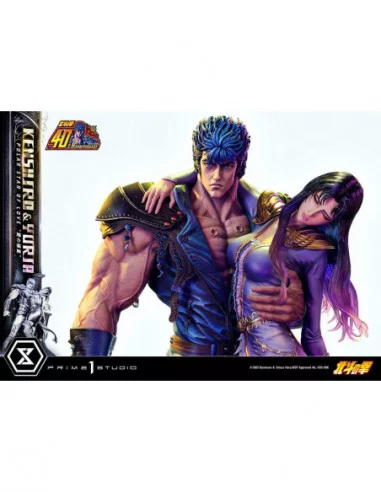 Fist of the North Star Estatua Ultimate Premium Masterline Series Polar Star of Love Kenshiro & Yuria 71 cm