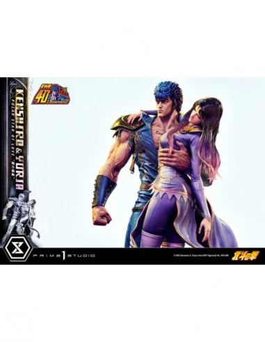 Fist of the North Star Estatua Ultimate Premium Masterline Series Polar Star of Love Kenshiro & Yuria 71 cm