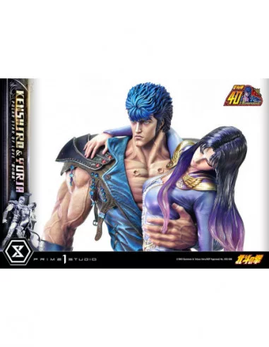 Fist of the North Star Estatua Ultimate Premium Masterline Series Polar Star of Love Kenshiro & Yuria 71 cm