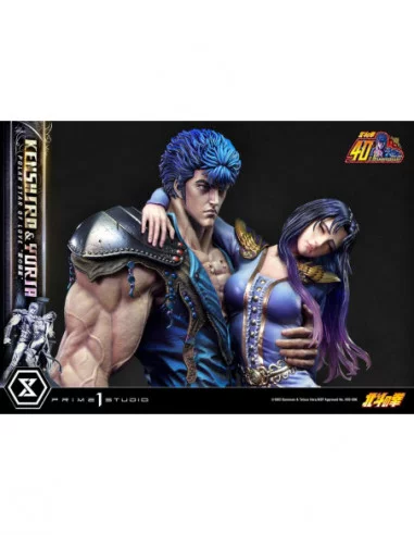 Fist of the North Star Estatua Ultimate Premium Masterline Series Polar Star of Love Kenshiro & Yuria 71 cm