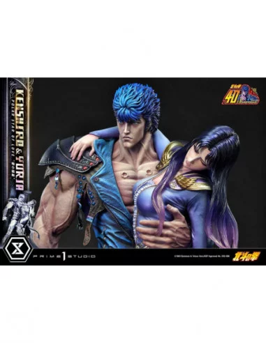 Fist of the North Star Estatua Ultimate Premium Masterline Series Polar Star of Love Kenshiro & Yuria 71 cm