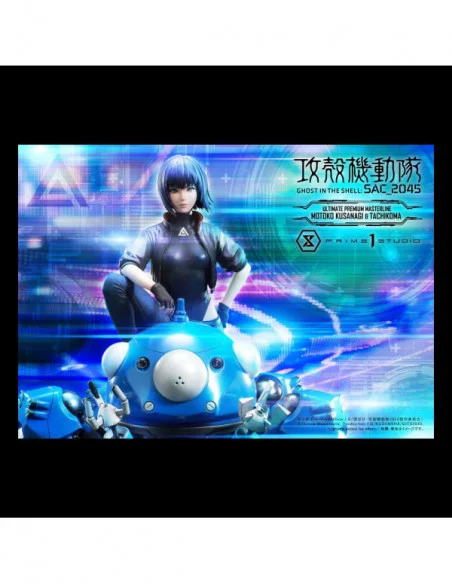 Ghost in the Shell: SAC_2045 Estatua 1/4 Kusanagi and Tachikoma (Bonus Version) 50 cm Ghost in the Shell: SAC_2045 Estatua 1/4 Kusanagi and Tachikoma (Bonus Version) 50 cm