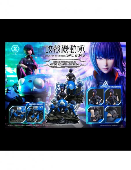 Ghost in the Shell: SAC_2045 Estatua 1/4 Kusanagi and Tachikoma (Bonus Version) 50 cm Ghost in the Shell: SAC_2045 Estatua 1/4 Kusanagi and Tachikoma (Bonus Version) 50 cm