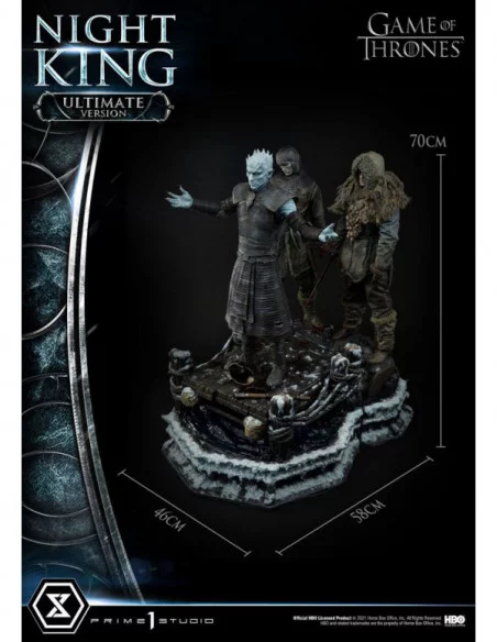 Juego de tronos Estatua 1/4 Night King Ultimate Version 70 cm