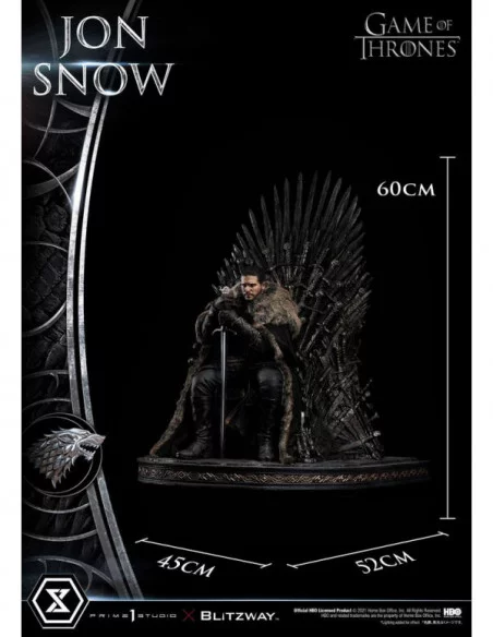 Juego de tronos Estatua 1/4 Jon Snow 60 cm Juego de tronos Estatua 1/4 Jon Snow 60 cm