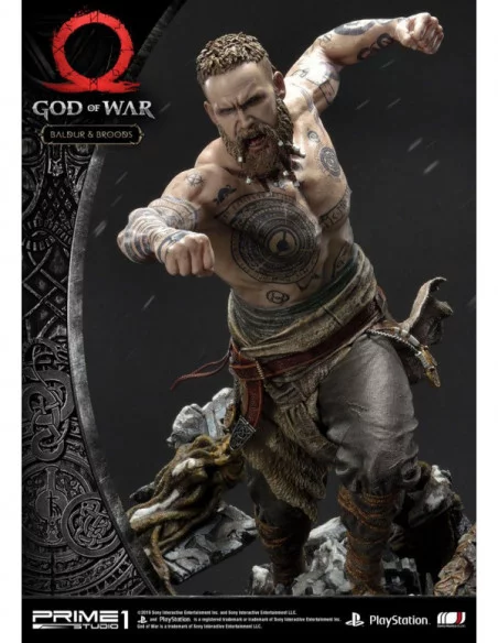 God of War (2018) Estatua Baldur & Broods 62 cm God of War (2018) Estatua Baldur & Broods 62 cm