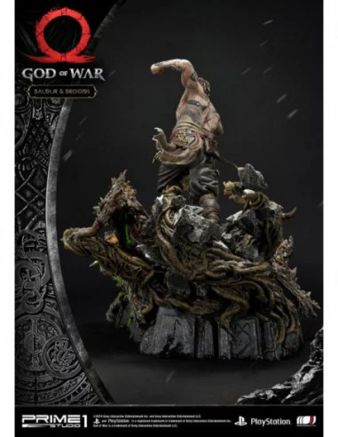 God of War (2018) Estatua Baldur & Broods 62 cm