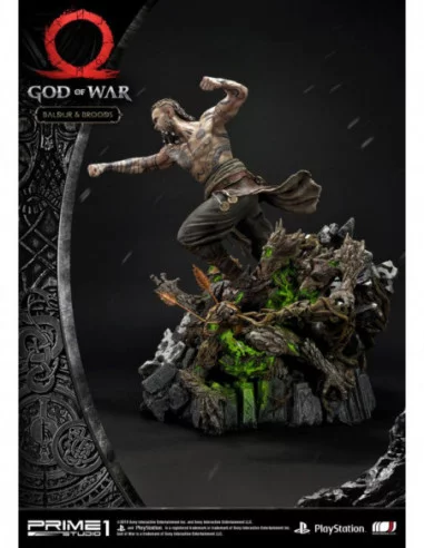 God of War (2018) Estatua Baldur & Broods 62 cm