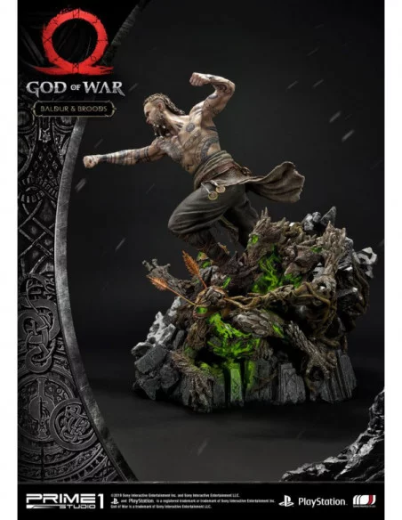 God of War (2018) Estatua Baldur & Broods 62 cm