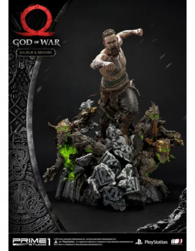 God of War (2018) Estatua Baldur & Broods 62 cm
