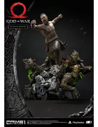 God of War (2018) Estatua Baldur & Broods 62 cm