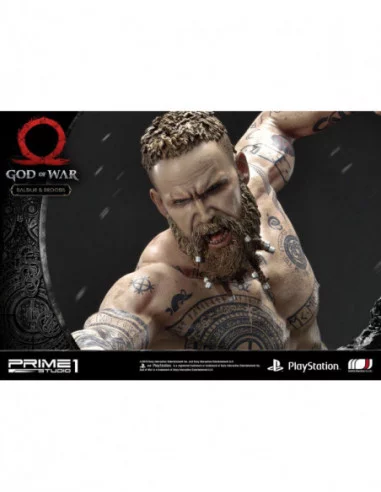 God of War (2018) Estatua Baldur & Broods 62 cm