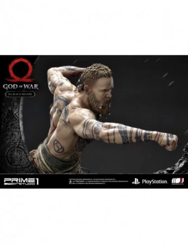 God of War (2018) Estatua Baldur & Broods 62 cm