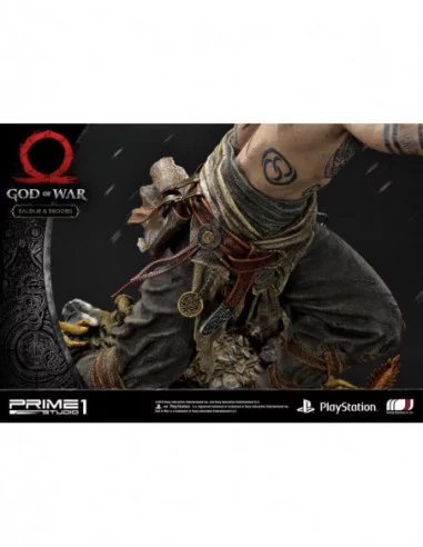 God of War (2018) Estatua Baldur & Broods 62 cm