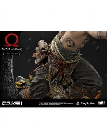 God of War (2018) Estatua Baldur & Broods 62 cm God of War (2018) Estatua Baldur & Broods 62 cm