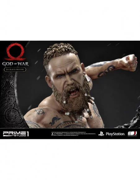 God of War (2018) Estatua Baldur & Broods 62 cm God of War (2018) Estatua Baldur & Broods 62 cm