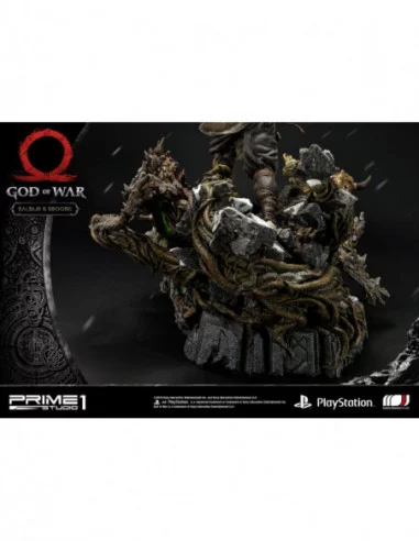 God of War (2018) Estatua Baldur & Broods 62 cm