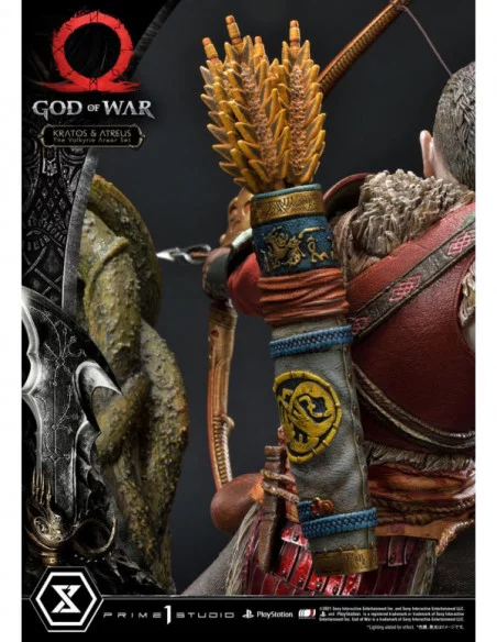 God of War Premium Masterline Series Estatua Kratos and Atreus in the Valkyrie 72 cm God of War Premium Masterline Series Estatua Kratos and Atreus in the Valkyrie 72 cm