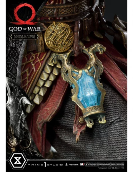 God of War Premium Masterline Series Estatua Kratos and Atreus in the Valkyrie 72 cm God of War Premium Masterline Series Estatua Kratos and Atreus in the Valkyrie 72 cm