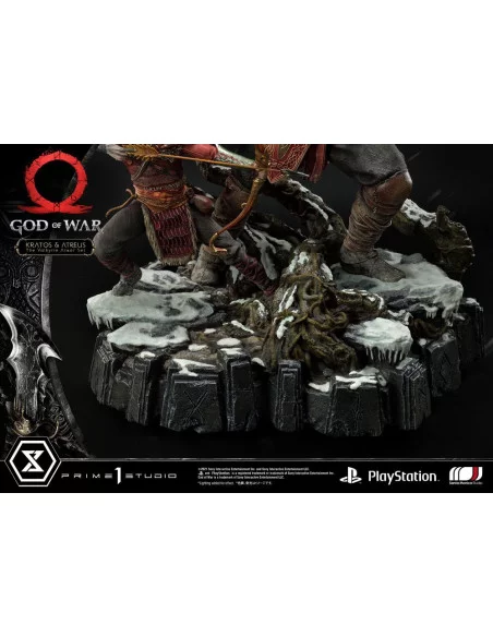 God of War Premium Masterline Series Estatua Kratos and Atreus in the Valkyrie 72 cm God of War Premium Masterline Series Estatua Kratos and Atreus in the Valkyrie 72 cm