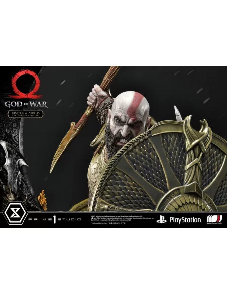 God of War Premium Masterline Series Estatua Kratos and Atreus in the Valkyrie 72 cm God of War Premium Masterline Series Estatua Kratos and Atreus in the Valkyrie 72 cm