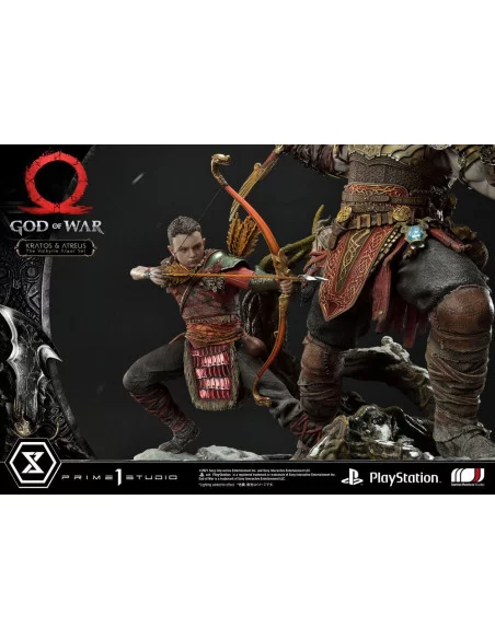 God of War Premium Masterline Series Estatua Kratos and Atreus in the Valkyrie 72 cm God of War Premium Masterline Series Estatua Kratos and Atreus in the Valkyrie 72 cm