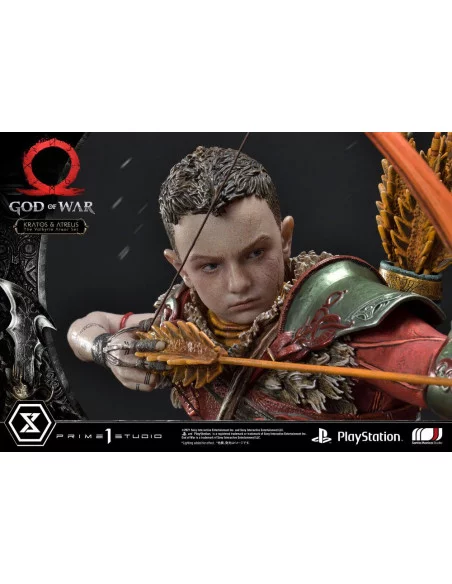 God of War Premium Masterline Series Estatua Kratos and Atreus in the Valkyrie 72 cm God of War Premium Masterline Series Estatua Kratos and Atreus in the Valkyrie 72 cm