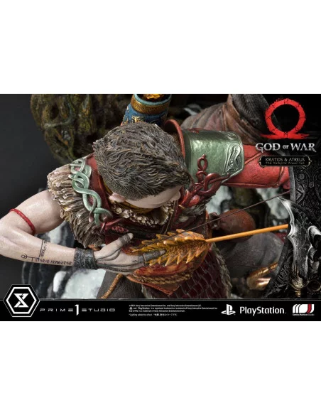 God of War Premium Masterline Series Estatua Kratos and Atreus in the Valkyrie 72 cm God of War Premium Masterline Series Estatua Kratos and Atreus in the Valkyrie 72 cm