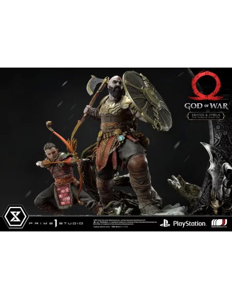 God of War Premium Masterline Series Estatua Kratos and Atreus in the Valkyrie 72 cm God of War Premium Masterline Series Estatua Kratos and Atreus in the Valkyrie 72 cm