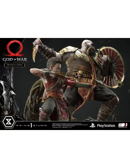 God of War Premium Masterline Series Estatua Kratos and Atreus in the Valkyrie 72 cm God of War Premium Masterline Series Estatua Kratos and Atreus in the Valkyrie 72 cm