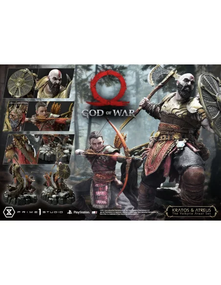 God of War Premium Masterline Series Estatua Kratos and Atreus in the Valkyrie 72 cm God of War Premium Masterline Series Estatua Kratos and Atreus in the Valkyrie 72 cm