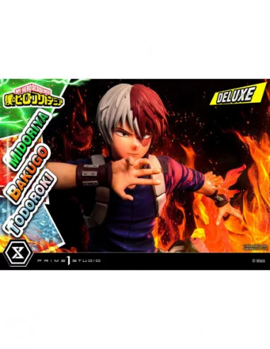 My Hero Academia Estatua Midoriya, Bakugo & Todoroki Deluxe Bonus Version 69 cm