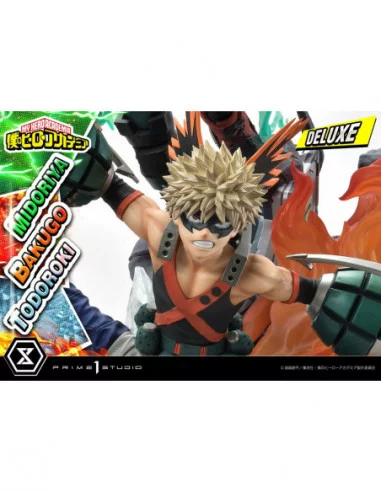 My Hero Academia Estatua Midoriya, Bakugo & Todoroki Deluxe Bonus Version 69 cm