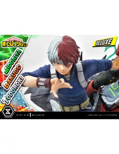My Hero Academia Estatua Midoriya, Bakugo & Todoroki Deluxe Bonus Version 69 cm