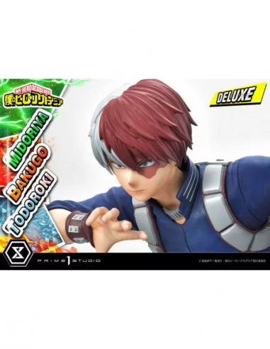 My Hero Academia Estatua Midoriya, Bakugo & Todoroki Deluxe Bonus Version 69 cm