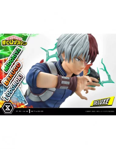 My Hero Academia Estatua Midoriya, Bakugo & Todoroki Deluxe Bonus Version 69 cm