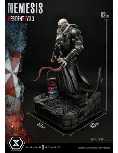 Resident Evil 3 Estatua 1/4 Nemesis 92 cm