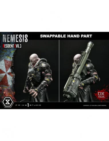 Resident Evil 3 Estatua 1/4 Nemesis Deluxe Version 92 cm