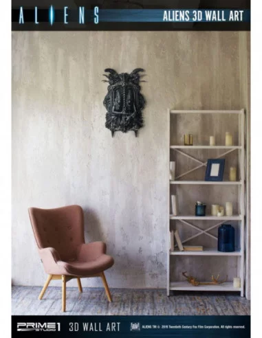 Aliens Decoración de pared 3D 32 x 50 cm