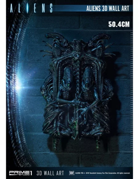 Aliens Decoración de pared 3D 32 x 50 cm Aliens Decoración de pared 3D 32 x 50 cm