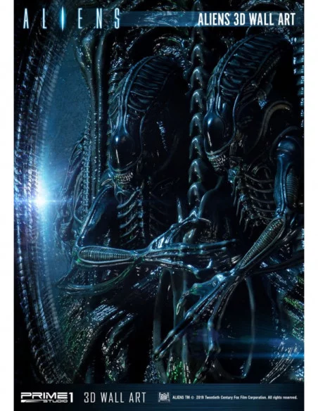 Aliens Decoración de pared 3D 32 x 50 cm Aliens Decoración de pared 3D 32 x 50 cm