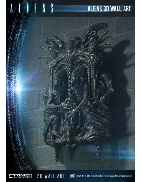 Aliens Decoración de pared 3D 32 x 50 cm Aliens Decoración de pared 3D 32 x 50 cm