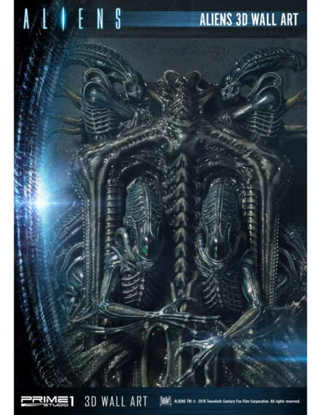 Aliens Decoración de pared 3D 32 x 50 cm Aliens Decoración de pared 3D 32 x 50 cm