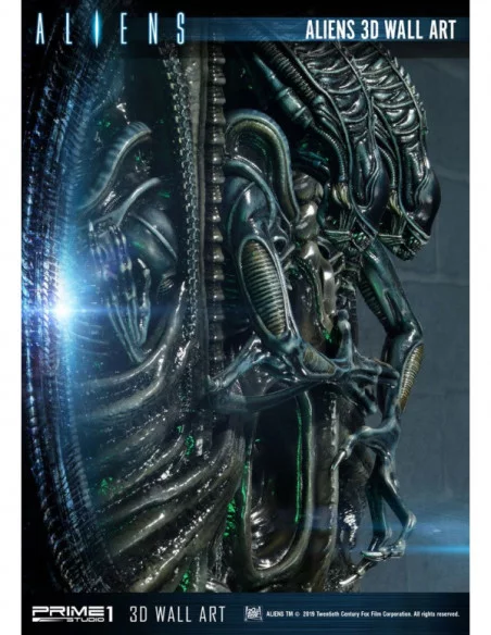 Aliens Decoración de pared 3D 32 x 50 cm Aliens Decoración de pared 3D 32 x 50 cm