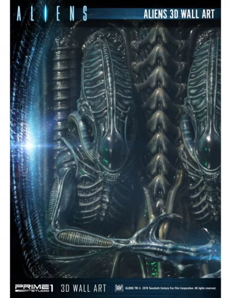 Aliens Decoración de pared 3D 32 x 50 cm Aliens Decoración de pared 3D 32 x 50 cm