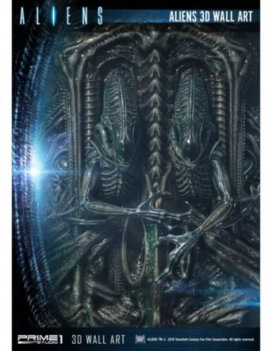 Aliens Decoración de pared 3D 32 x 50 cm