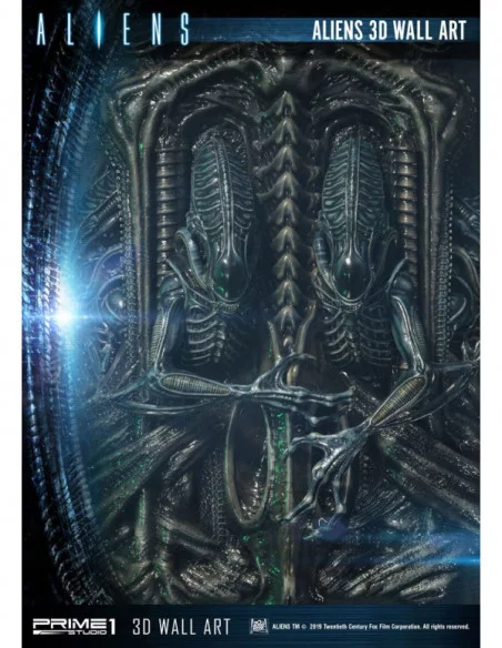 Aliens Decoración de pared 3D 32 x 50 cm Aliens Decoración de pared 3D 32 x 50 cm