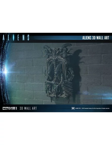 Aliens Decoración de pared 3D 32 x 50 cm Aliens Decoración de pared 3D 32 x 50 cm