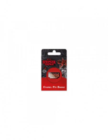 Stranger Things 4 Chapa de esmalte Fire Logo