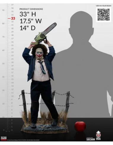 La Matanza de Texas Estatua 1/3 Leatherface: Pretty Woman Mask 84 cm